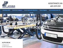 Tablet Screenshot of delik.pl
